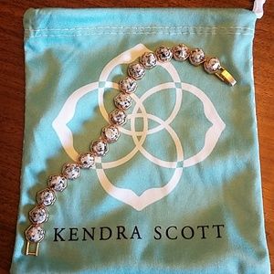 Kendra Scott Lace Bracelet Gray Granite